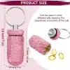 Bling Rhineston Pill Container - Image 2