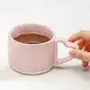 Heart Shaped Handle Ceramic Cup - Image 3