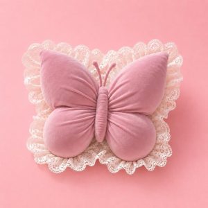 Cute Princess Butterfly Pillow