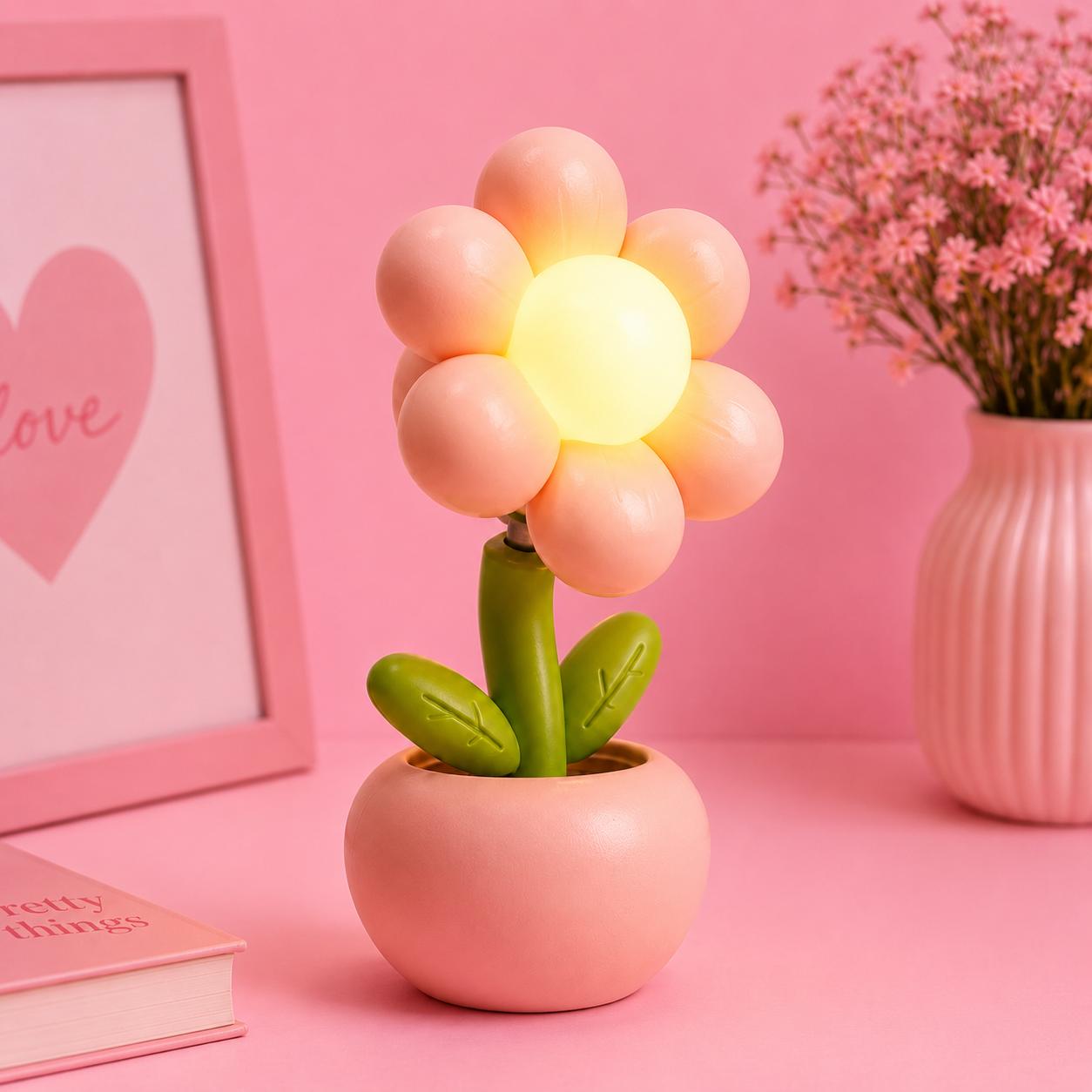Mini LED Flower Night Light