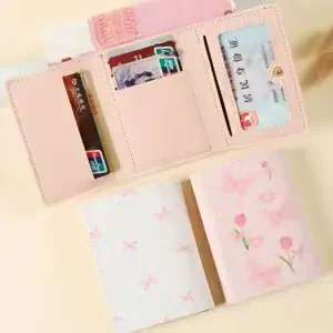 Floral Pink Wallet For Women