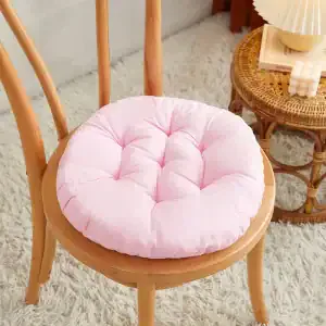 Soft Round Seat Cushion, Cozy Padded Chair Pillow