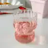 Cute Pink Bow Glass Cup - Image 2