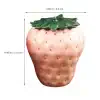 Cute Strawberry Ceramic Storage Jar - Image 3