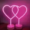 Romantic Heart Neon Lamp (2 PCS) - Image 2