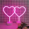 Romantic Heart Neon Lamp (2 PCS) - Image 6