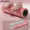 Textured Yoga Foam Roller – Deep Tissue Muscle Recovery & Pilates Roller - Image 4