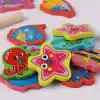 Montessori Wooden Magnetic Fishing Game - Image 2