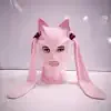 Cat Ear Knit Mask Hat - Image 2
