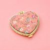 Floral Compact Pocket Mirror
