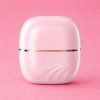 Mini Pink Cordless Hair Straightener Brush