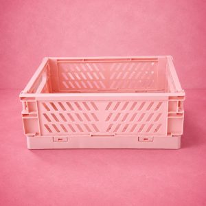 Cute Desk Organizer Crate for Stationery & Supplies