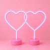 Romantic Heart Neon Lamp (2 PCS)