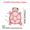 Plush Turtle Squeaky Dog Toy - Image 2