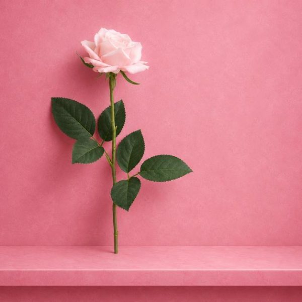 Real Touch Artificial Rose Stem – Premium Faux Floral Décor