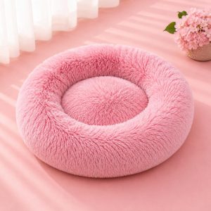 Calming Plush Pet Bed
