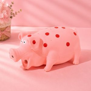 Latex Pig Squeaky Dog Toy